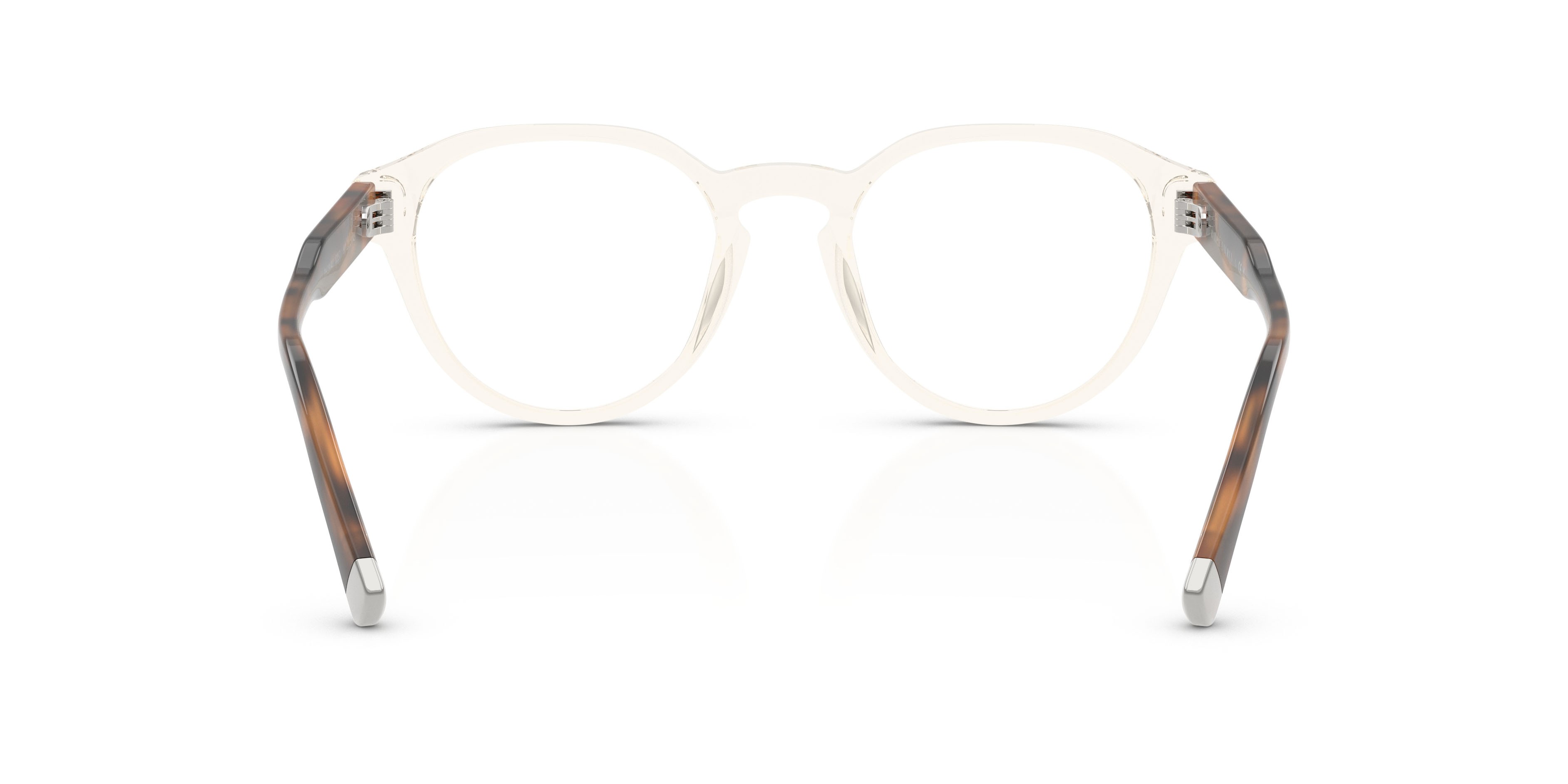 Eyeglasses Polo PH 2304U (6357) color trasparente giallo lucido shape pantos lenses lente demo