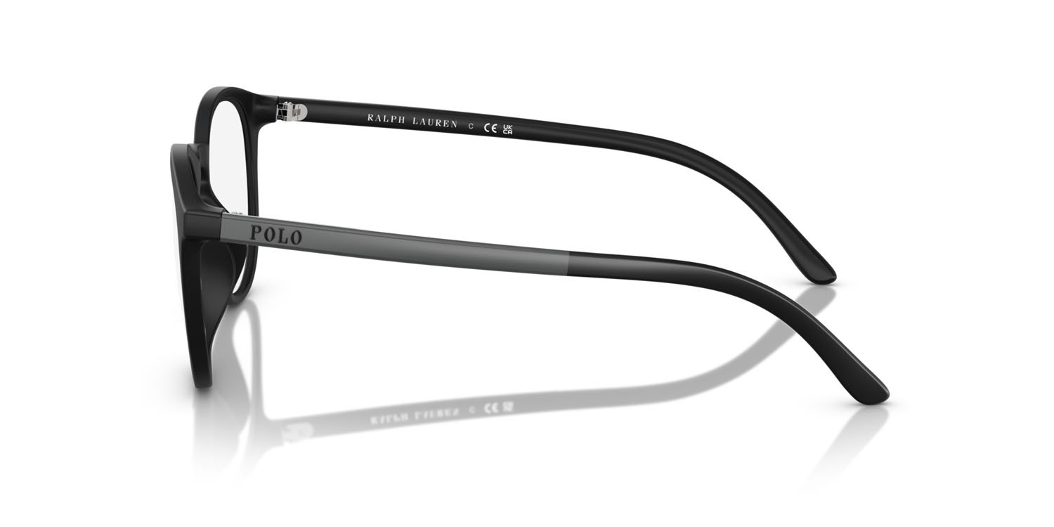 Sunglasses Polo PH 4183U (50019A) color nero opaco shape pantos lenses polar verde scuro