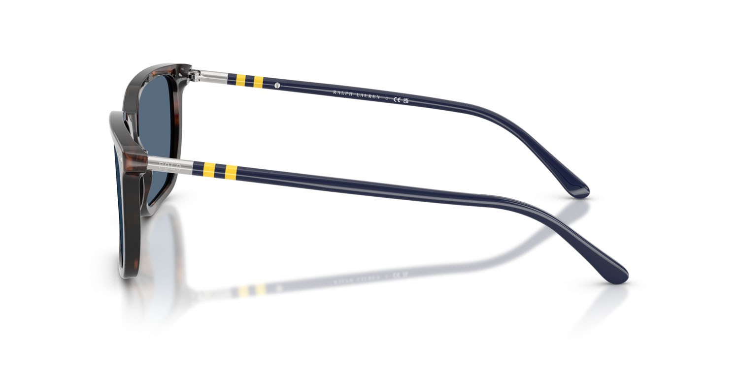 Occhiali da sole Polo PH 4226 (500380) colore havana lucido forma quadrato lenti blu scuro