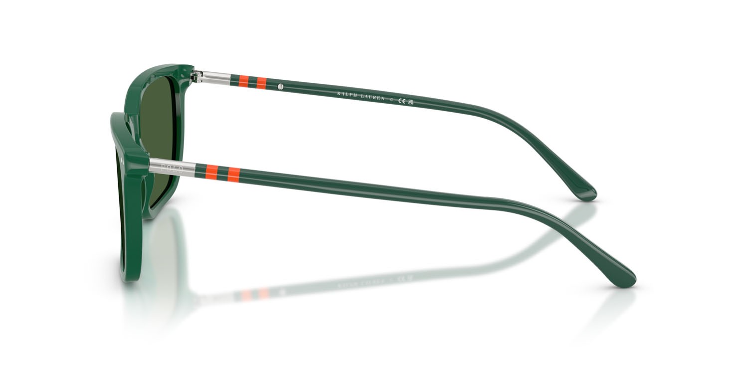 Sunglasses Polo PH 4226 (542171) color verde lucido shape square lenses verde bottiglia
