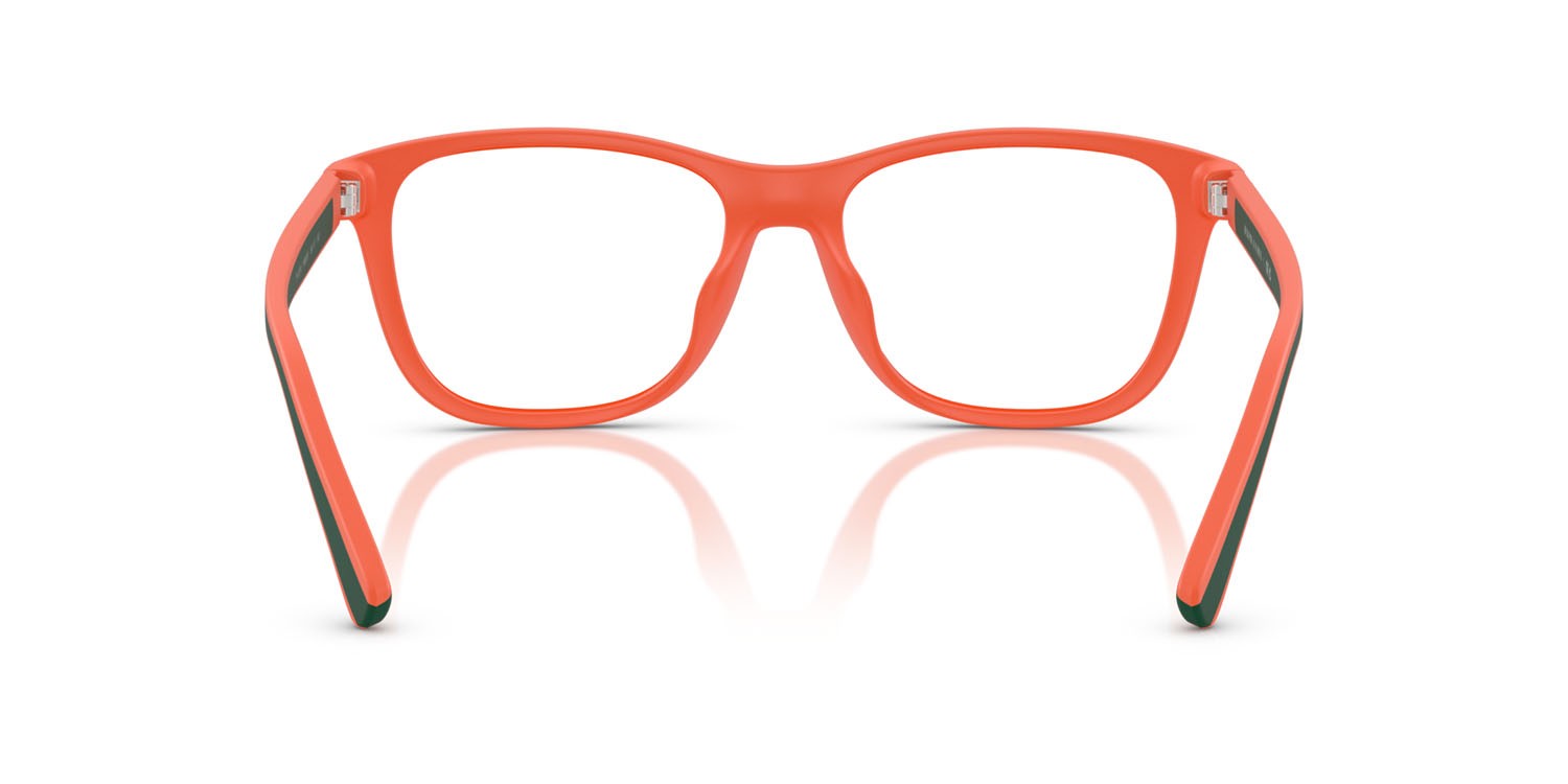 Occhiali da sole Polo PH 4228U (546080) colore arancione opaco forma quadrato lenti blu scuro