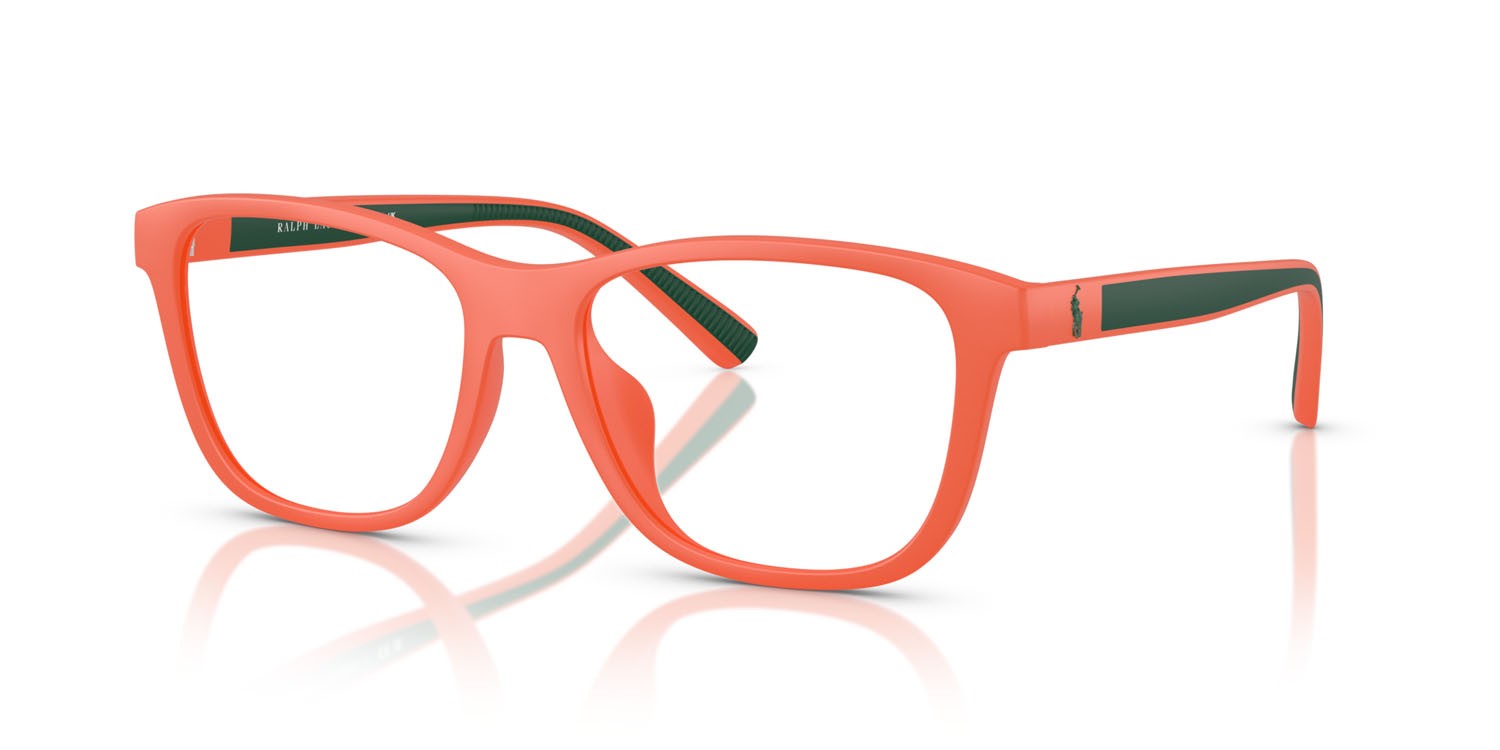 Occhiali da sole Polo PH 4228U (546080) colore arancione opaco forma quadrato lenti blu scuro