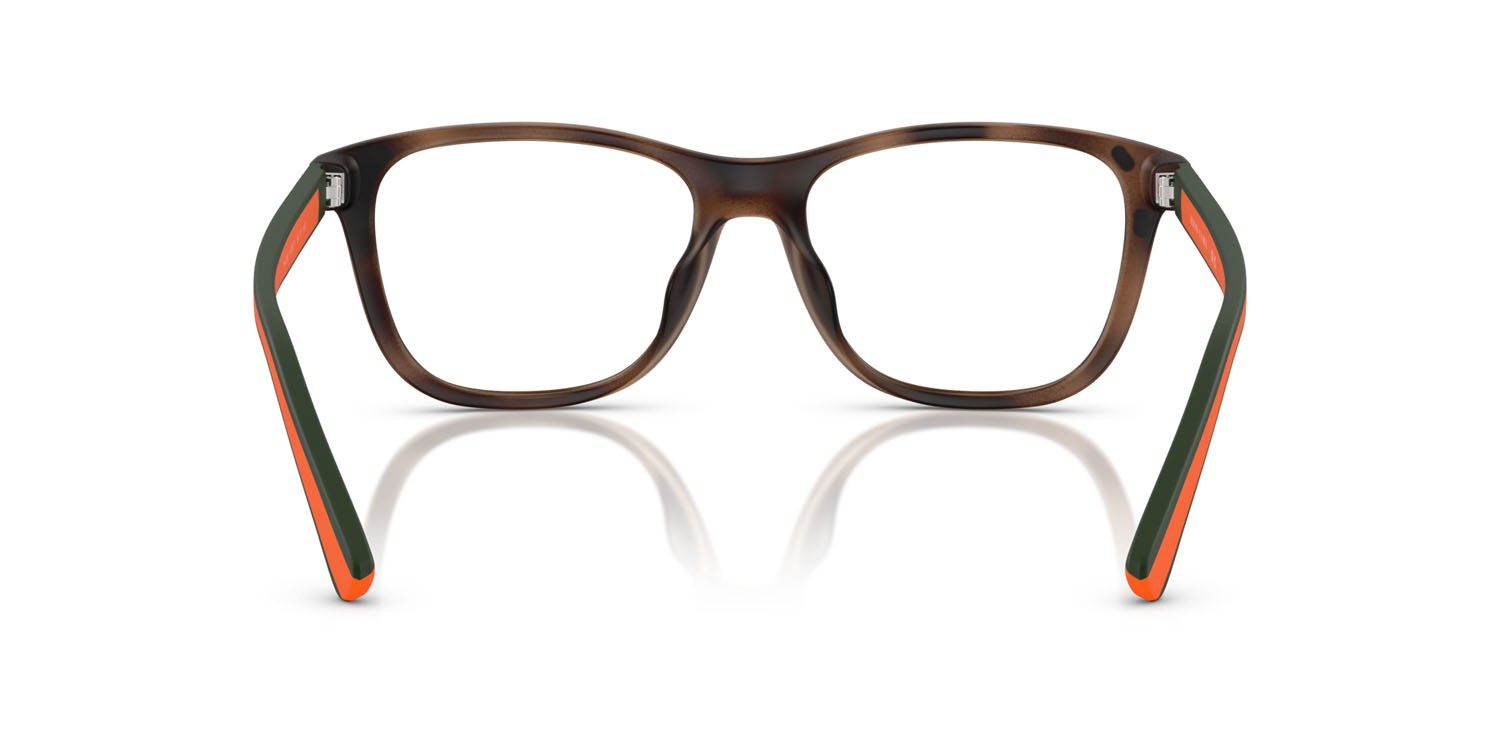 Occhiali da sole Polo PH 4228U (607071) colore havana scuro opaco forma quadrato lenti verde bottiglia