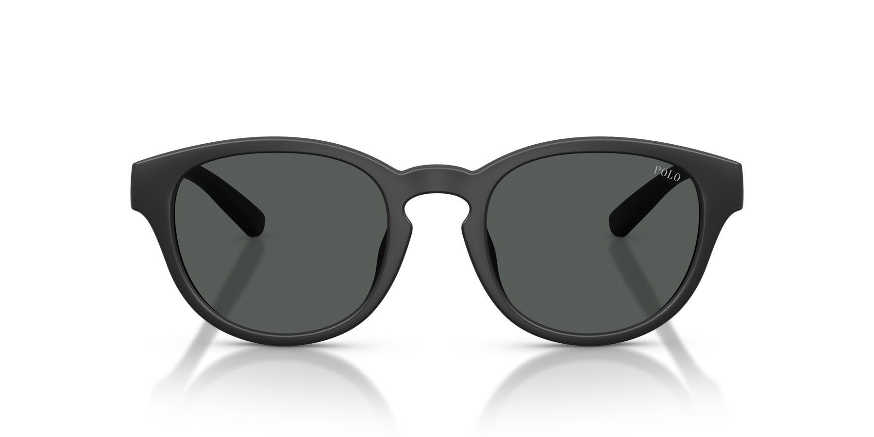 Occhiali da sole Polo PH 4233U (550487) colore nero opaco forma pantos lenti grigio scuro