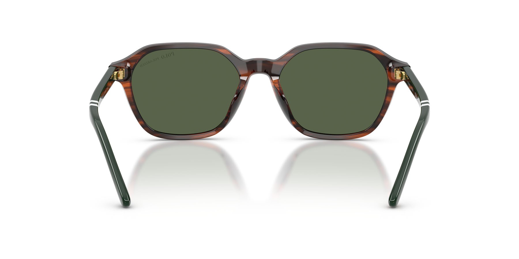 Occhiali da sole Polo PH 4234U (63159A) colore havana lucido forma irregolare lenti polar verde