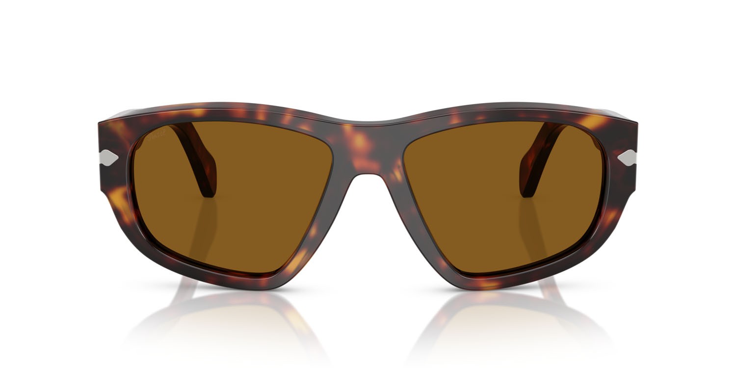 Occhiali da sole Persol PO 0050S (24/33) colore havana forma irregolare lenti marrone