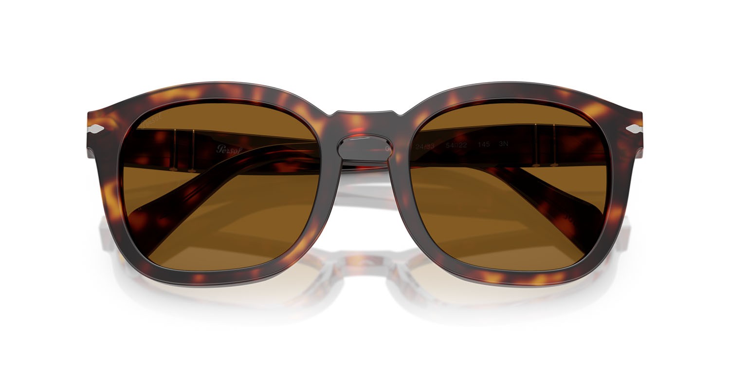 Occhiali da sole Persol PO 0082S (24/33) colore havana forma irregolare lenti marrone