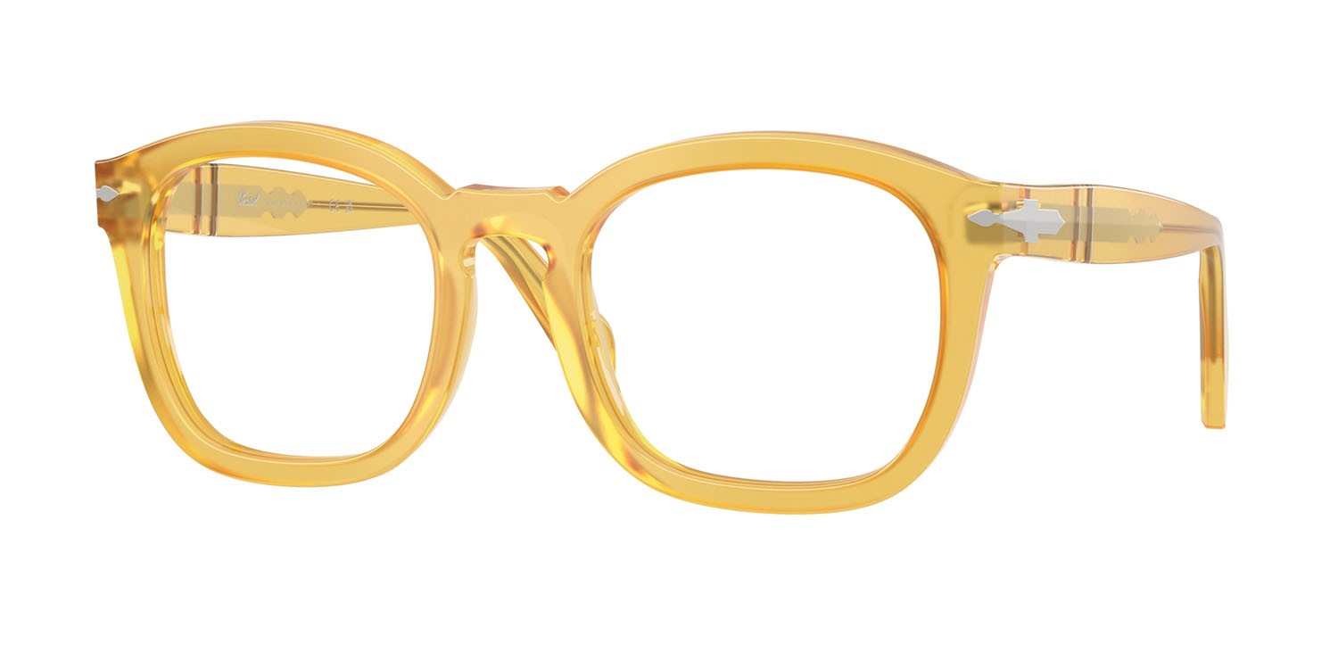 Eyeglasses Persol PO 0082V (204) color miele shape square lenses lente demo