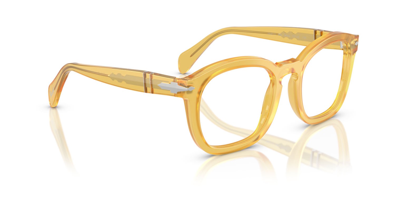 Eyeglasses Persol PO 0082V (204) color miele shape square lenses lente demo