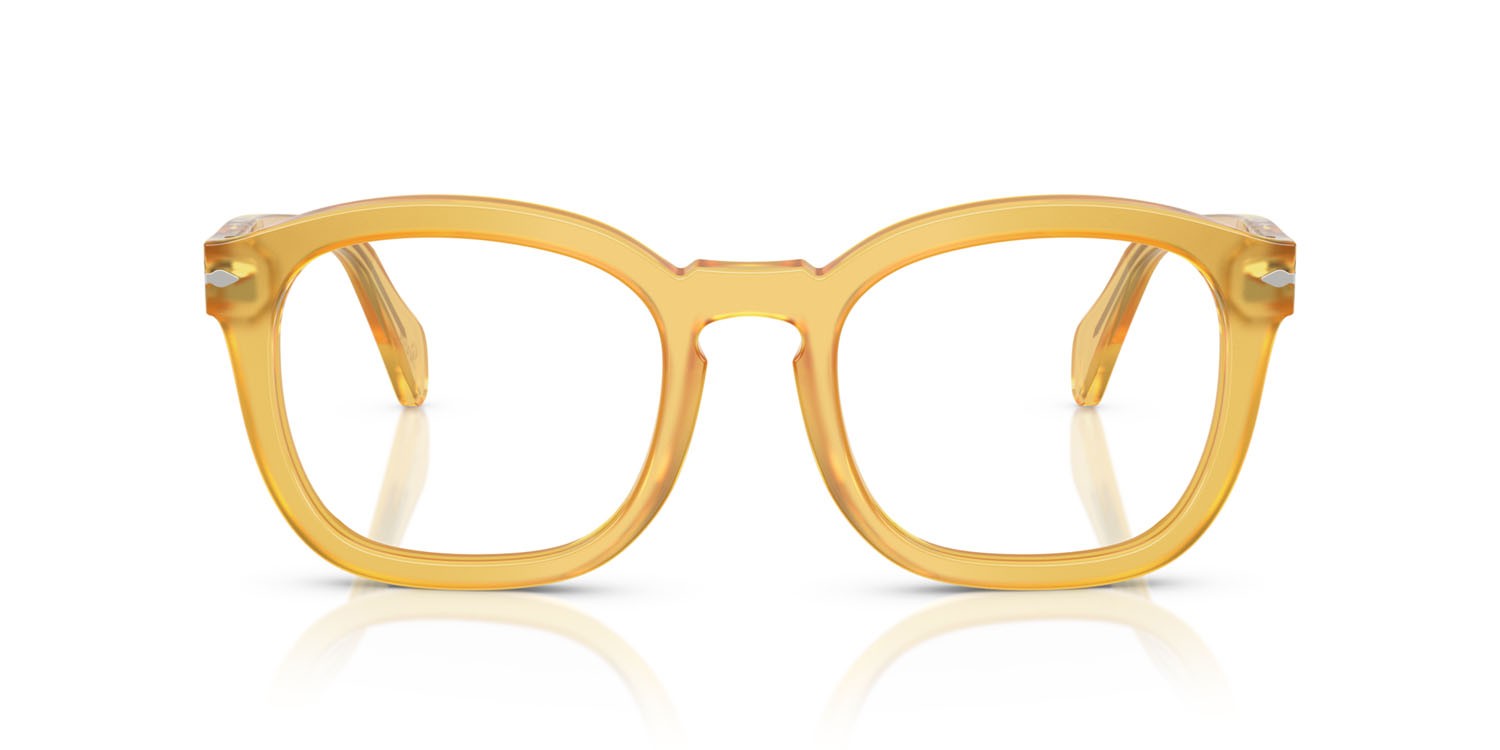 Eyeglasses Persol PO 0082V (204) color miele shape square lenses lente demo