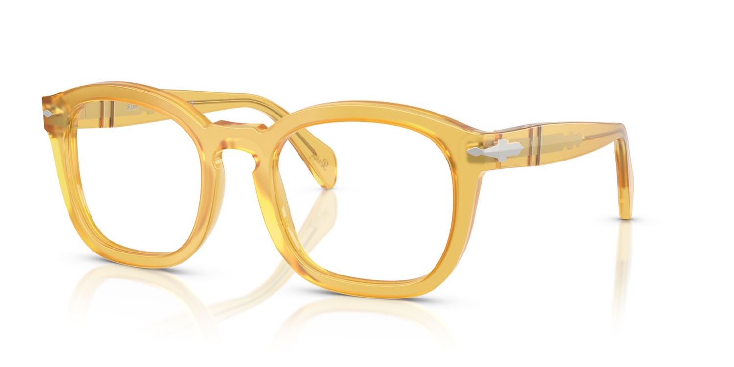 Eyeglasses Persol PO 0082V (204) color miele shape square lenses lente demo