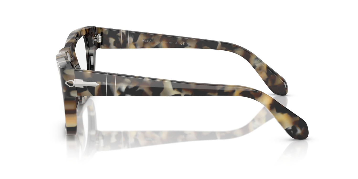 Eyeglasses Persol PO 0091V (1071) color tartarugato marrone shape square lenses lente demo