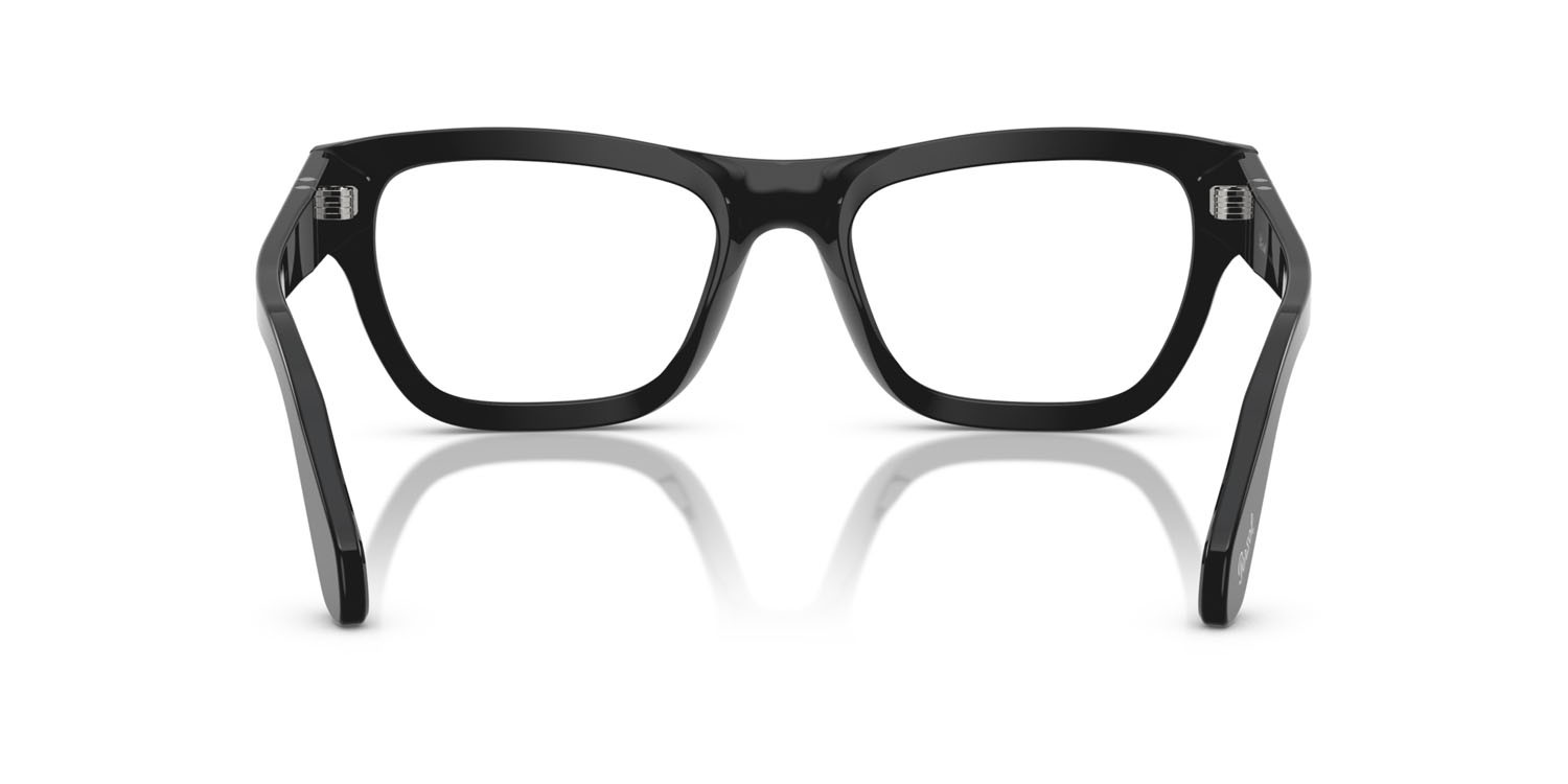 Eyeglasses Persol PO 0091V (95) color nero shape square lenses lente demo