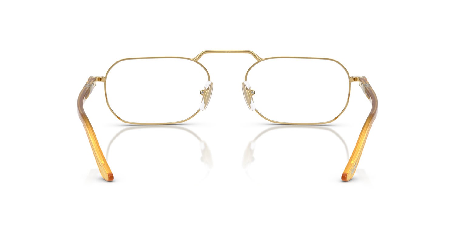 Eyeglasses Persol PO 1020V (1129) color oro shape rectangle lenses lente demo
