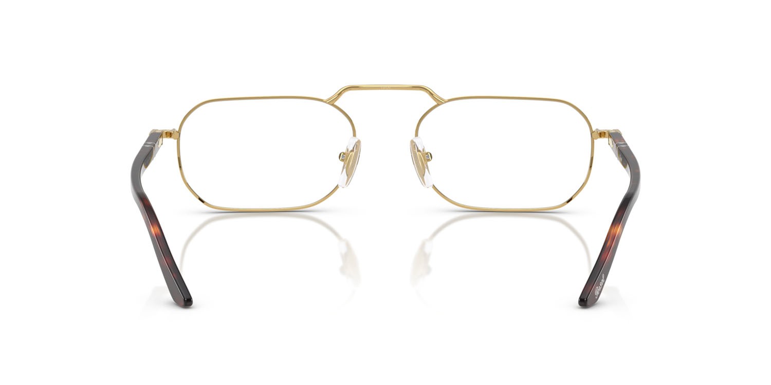 Occhiali da vista Persol PO 1020V (515) colore oro forma rettangolare lenti lente demo