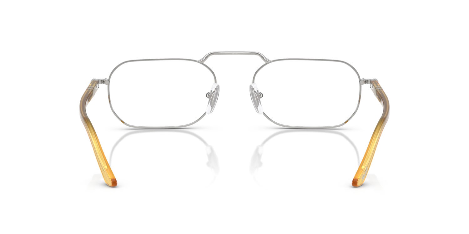 Eyeglasses Persol PO 1020V (518) color argento shape rectangle lenses lente demo