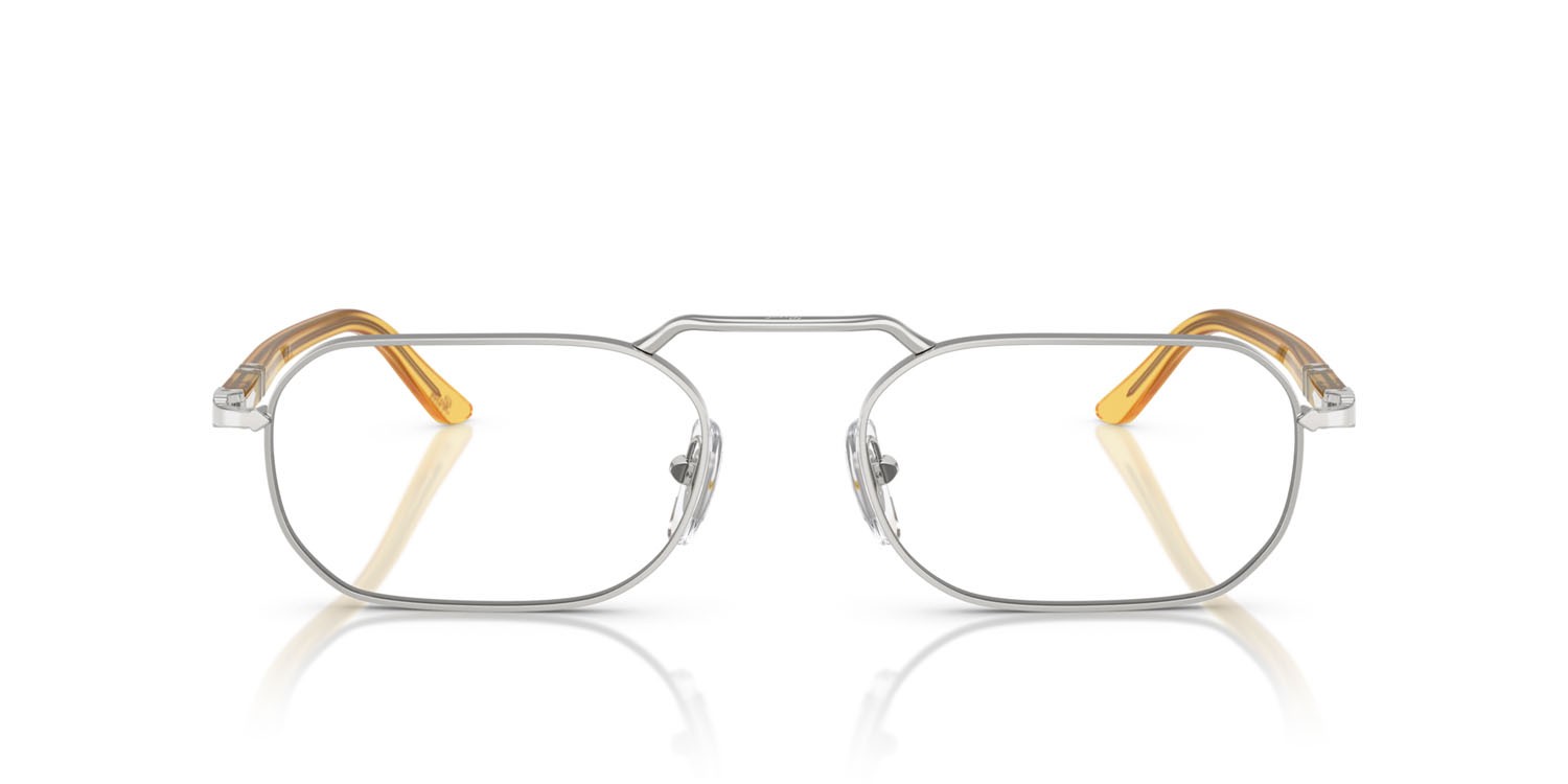 Eyeglasses Persol PO 1020V (518) color argento shape rectangle lenses lente demo
