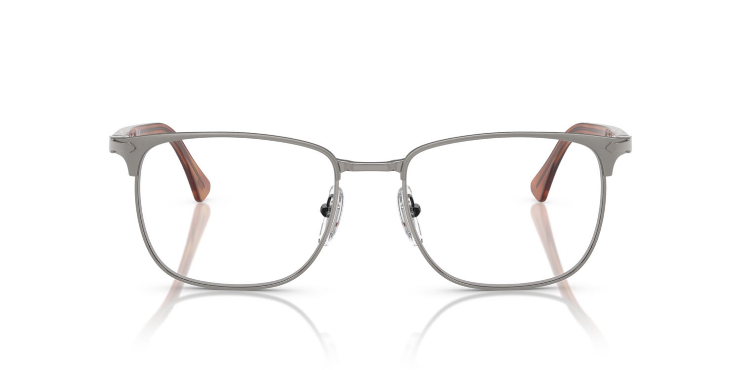 Occhiali da vista Persol PO 1021V (1131) colore gunmetal forma quadrato lenti lente demo