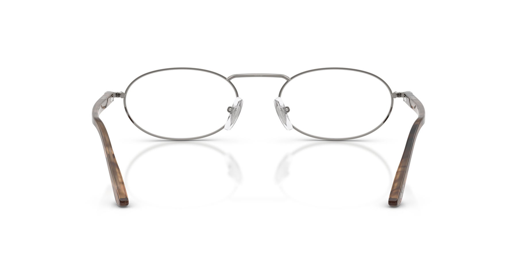 Eyeglasses Persol PO 1023V (513) color gunmetal shape oval lenses lente demo