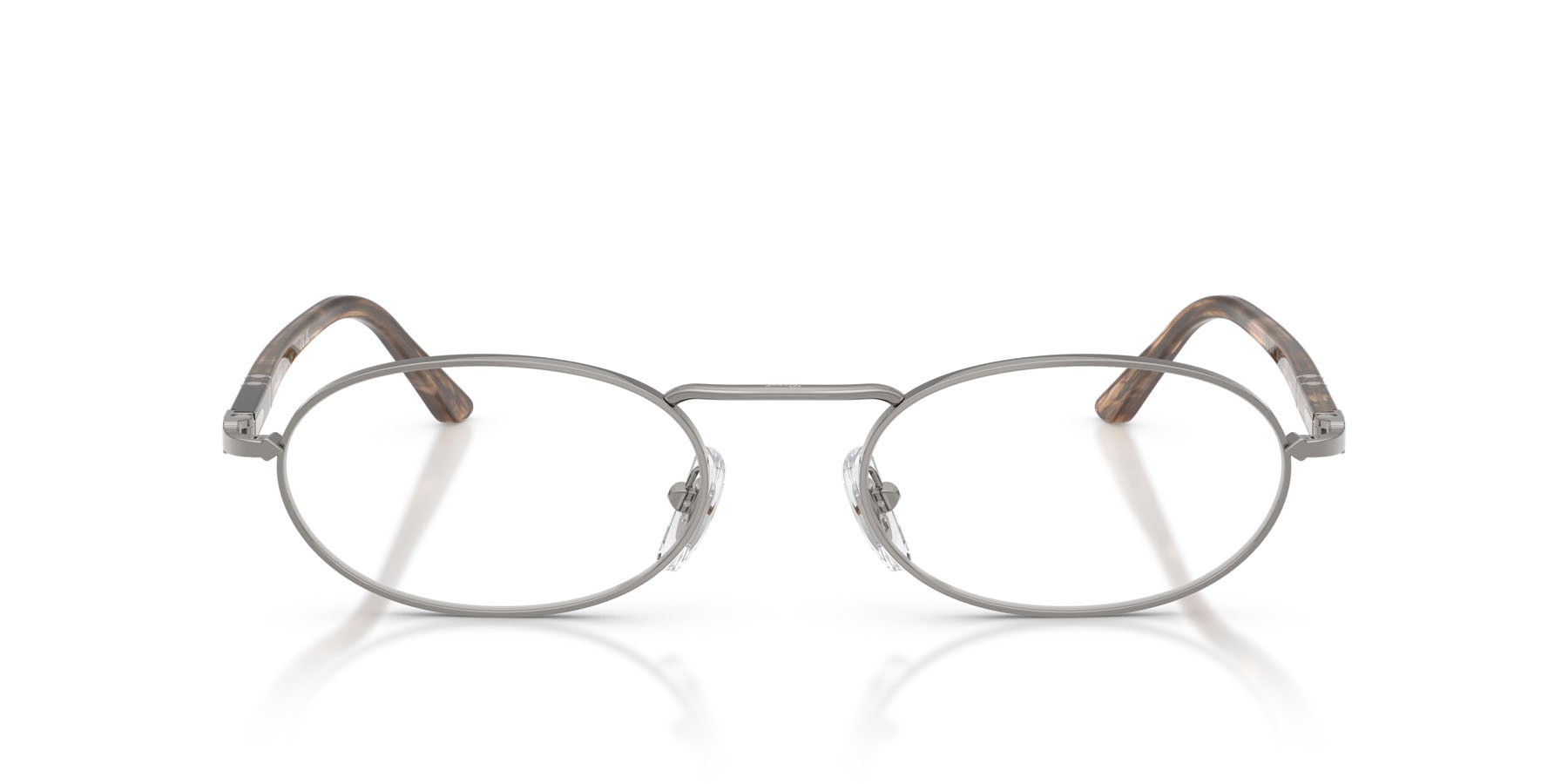 Eyeglasses Persol PO 1023V (513) color gunmetal shape oval lenses lente demo