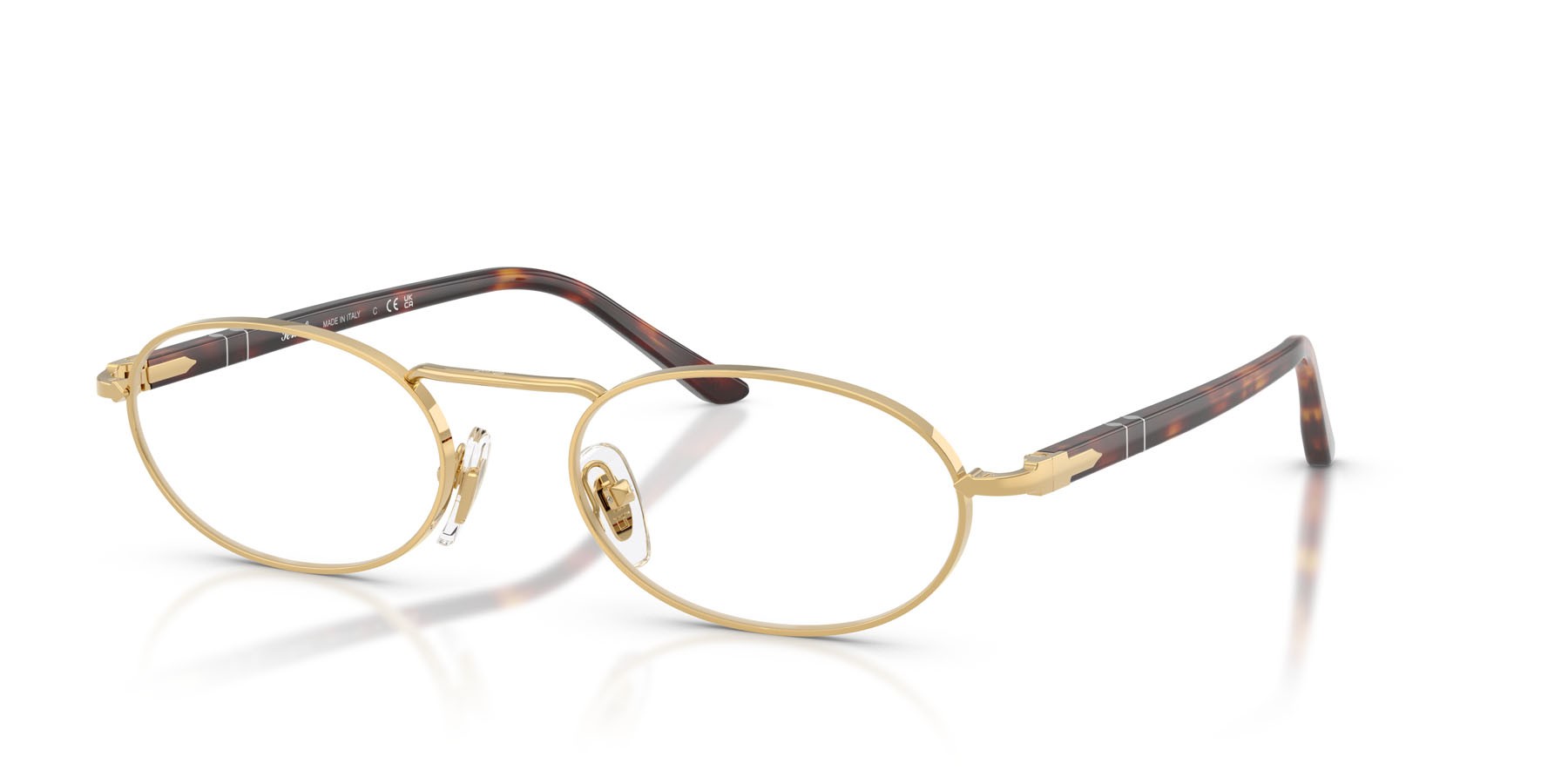 Eyeglasses Persol PO 1023V (515) color oro shape oval lenses lente demo