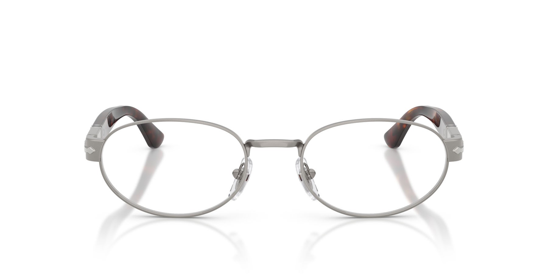 Eyeglasses Persol PO 1026V (513) color gunmetal shape oval lenses lente demo