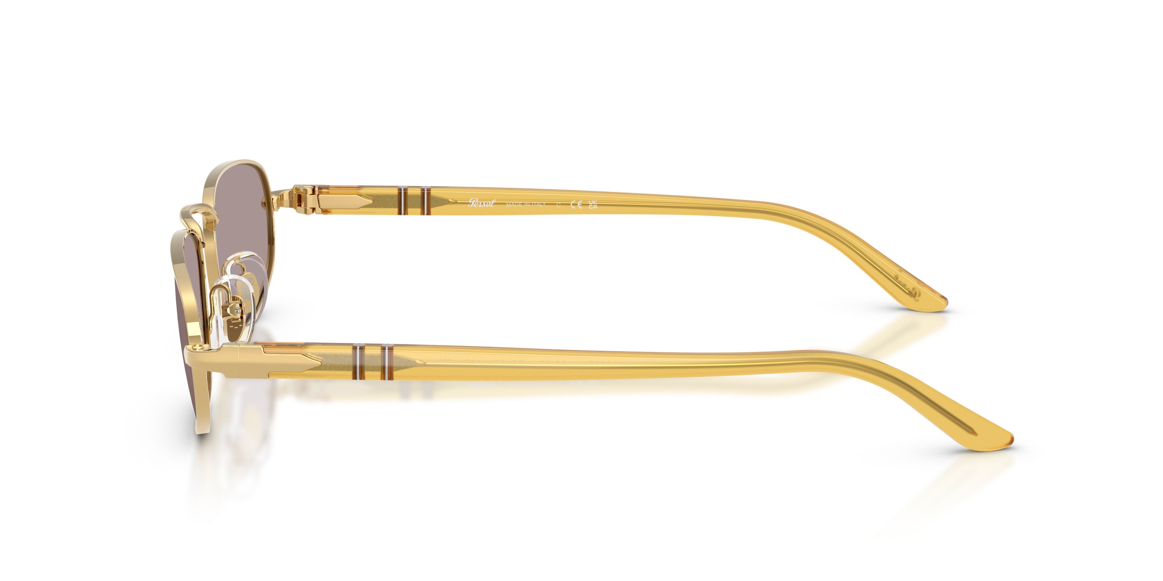 Sunglasses Persol PO 1028S (112953) color oro shape square lenses viola