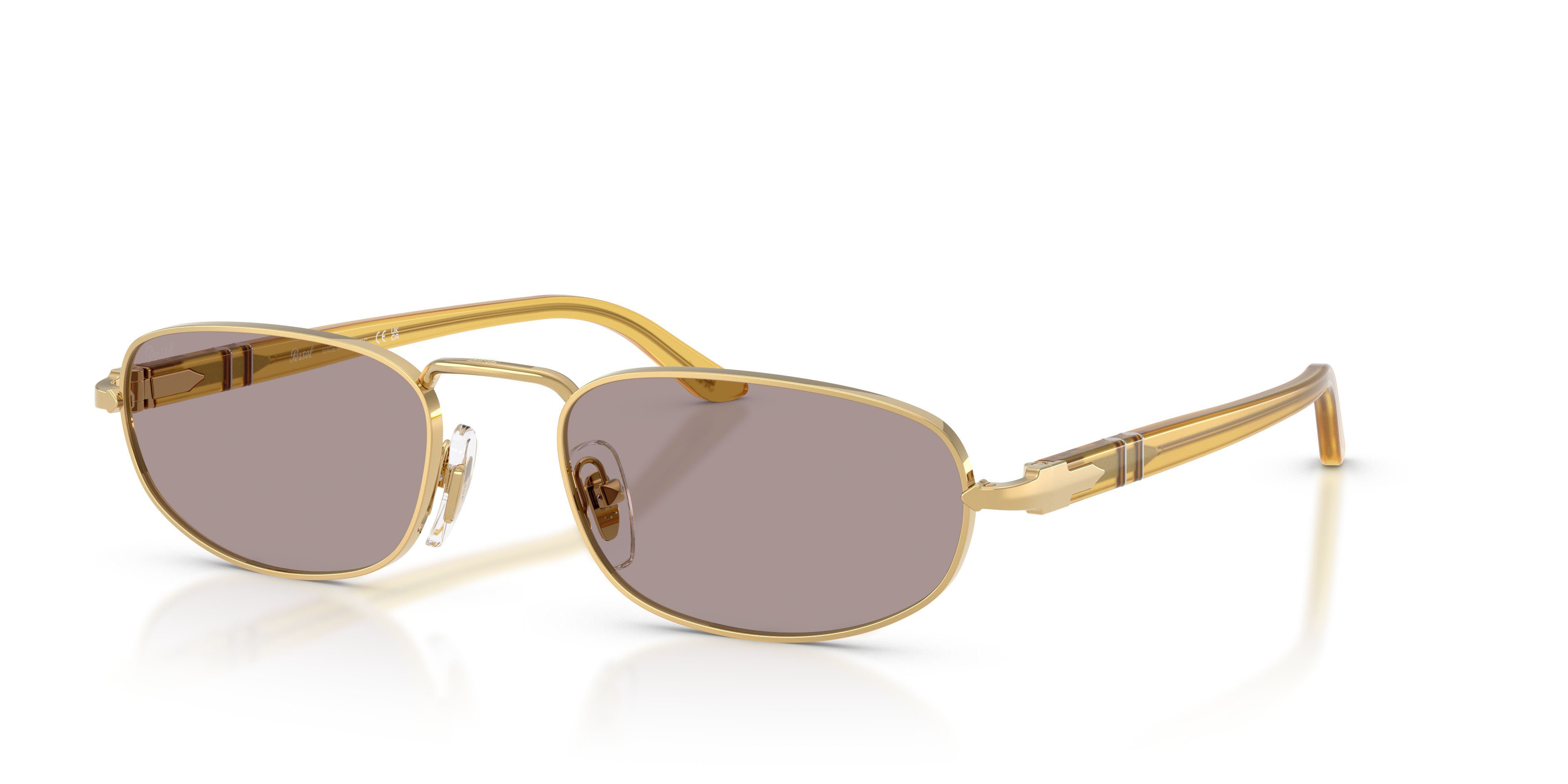 Sunglasses Persol PO 1028S (112953) color oro shape square lenses viola