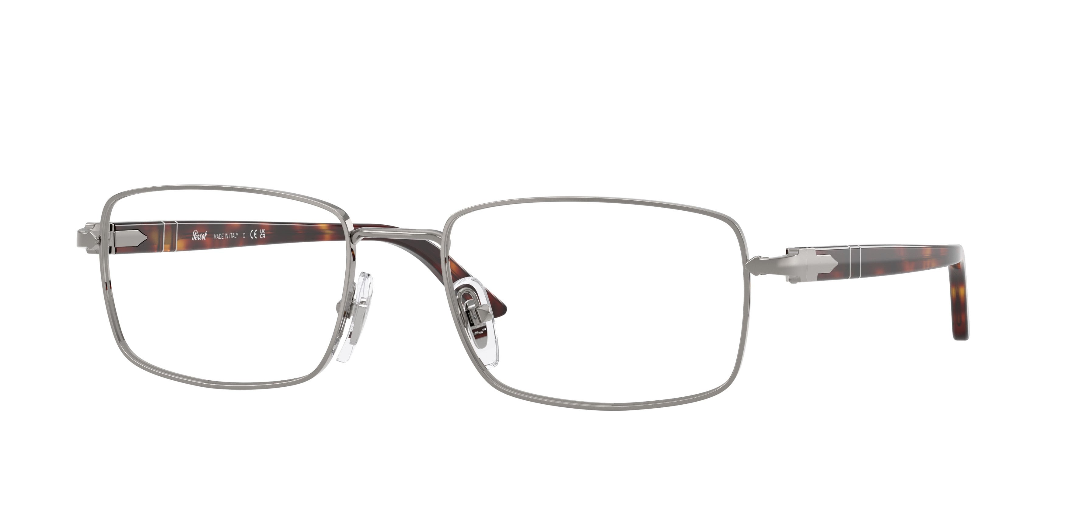 Eyeglasses Persol PO 1029V (513) color gunmetal shape square lenses lente demo