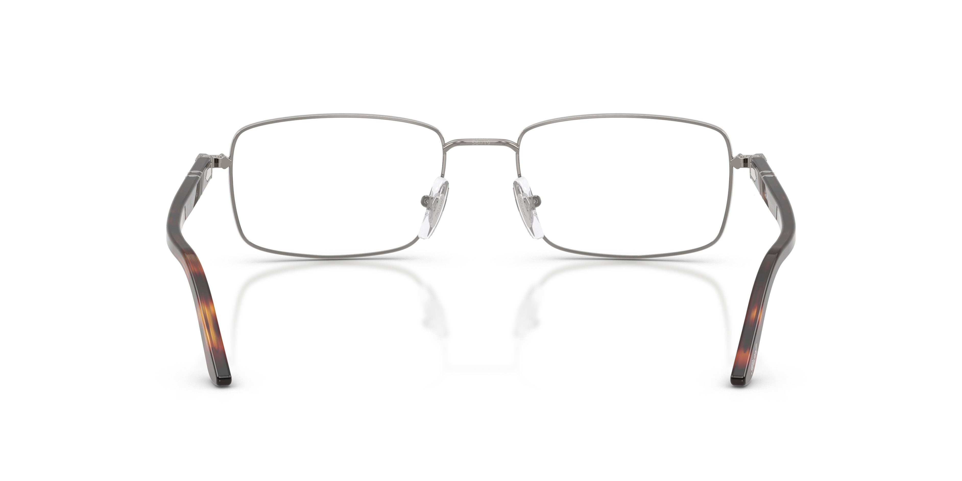 Eyeglasses Persol PO 1029V (513) color gunmetal shape square lenses lente demo