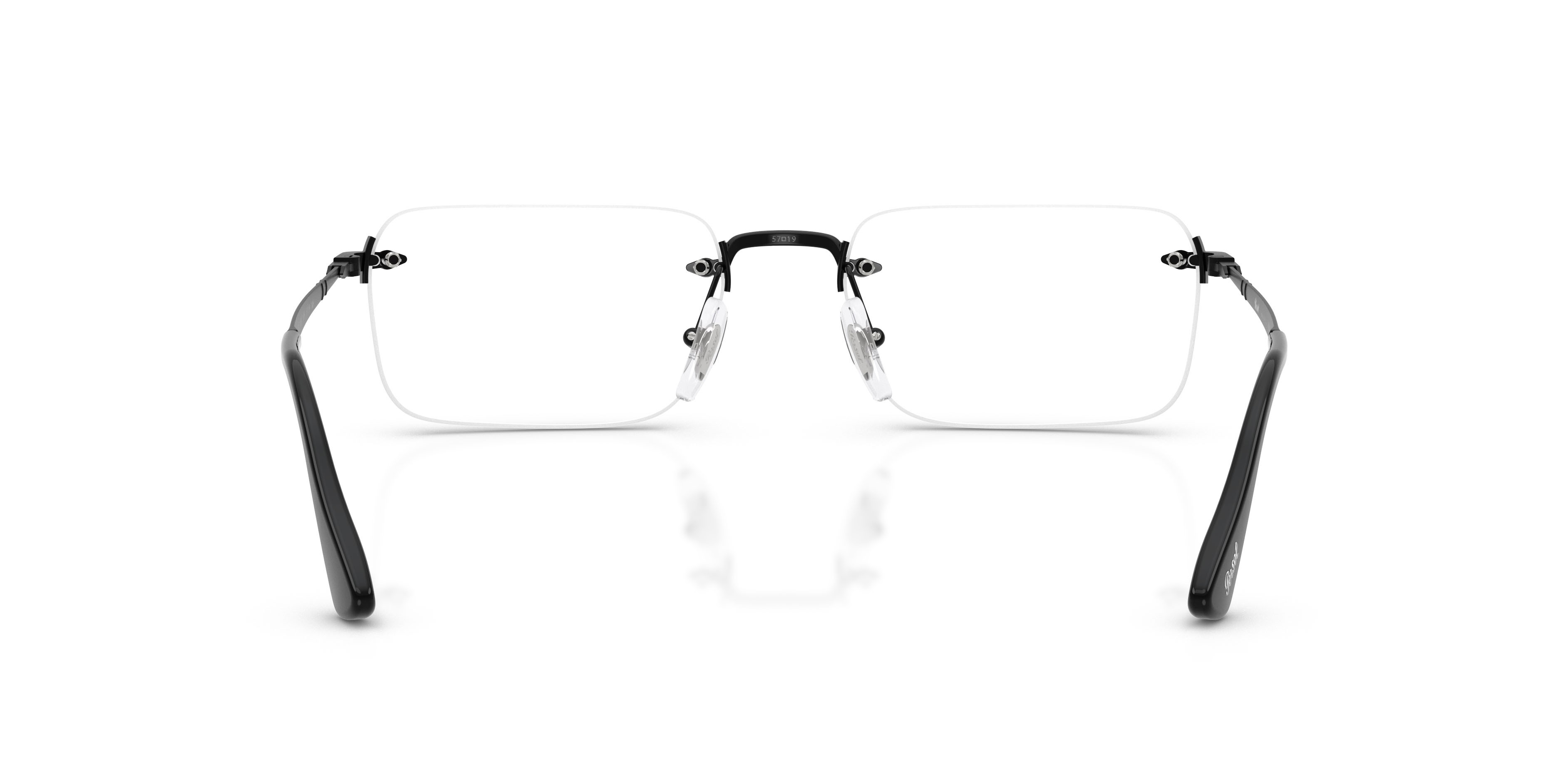 Occhiali da vista Persol Luc PO 1030V (1078) colore nero forma rettangolare lenti lente demo