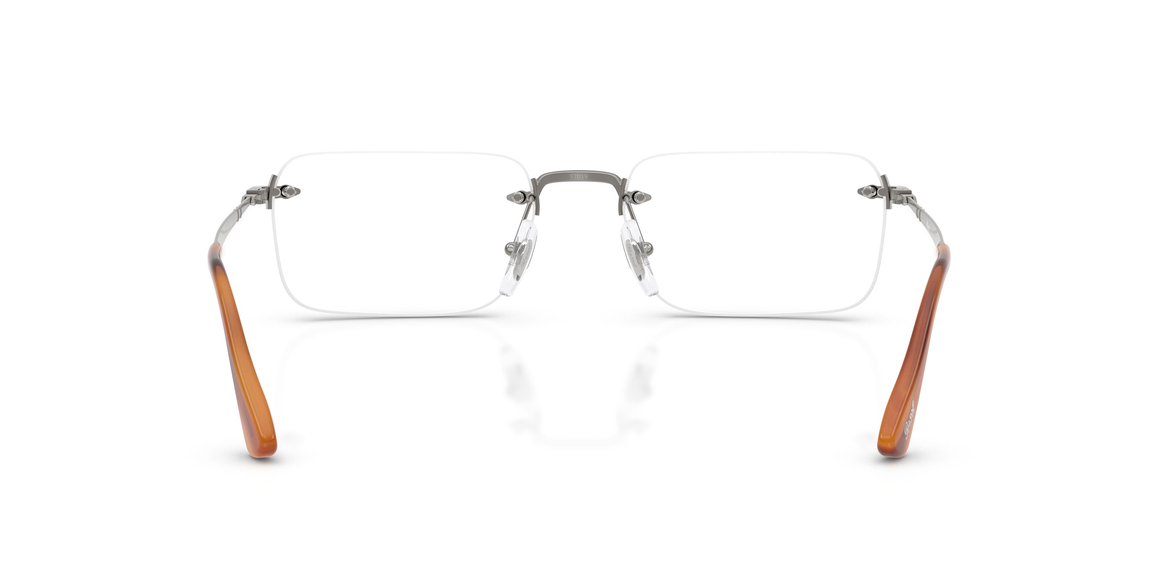 Eyeglasses Persol Luc PO 1030V (513) color gunmetal shape rectangle lenses lente demo