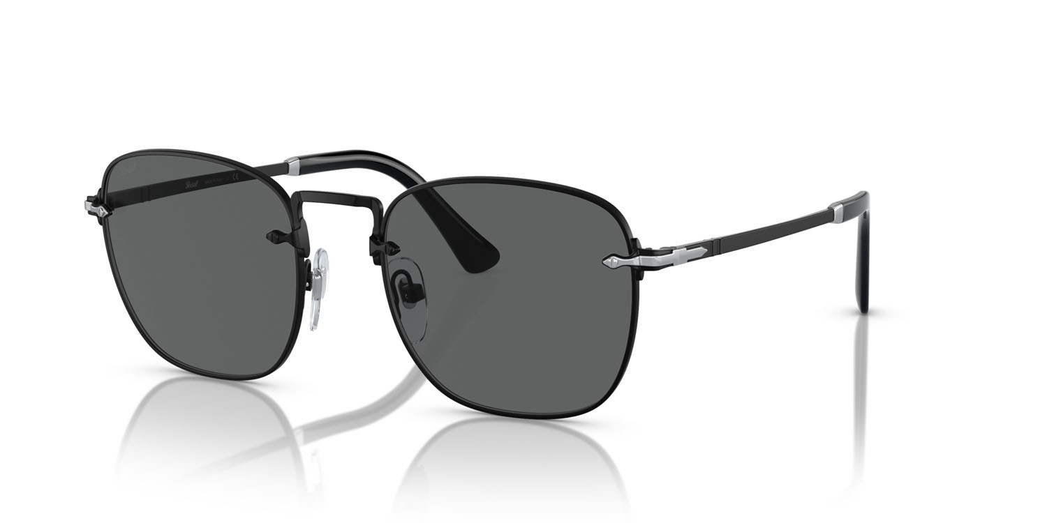 Sonnenbrillen Persol PO 2490S (1078B1) farbe nero form quadratisch gläser grigio scuro