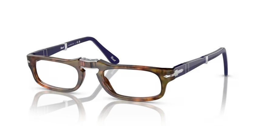 Eyeglasses Persol PO 2886V (1134) color havana shape rectangle lenses demo lens