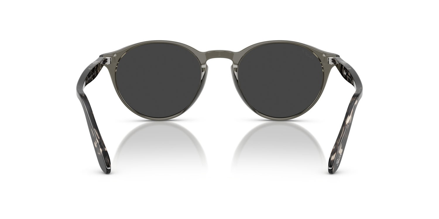 Occhiali da sole Persol PO 3092SM (121948) colore fumo forma rotondo lenti polar nera