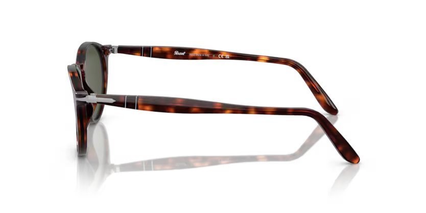Sonnenbrillen Persol PO 3092SM (901531) farbe havana form pantos gläser green