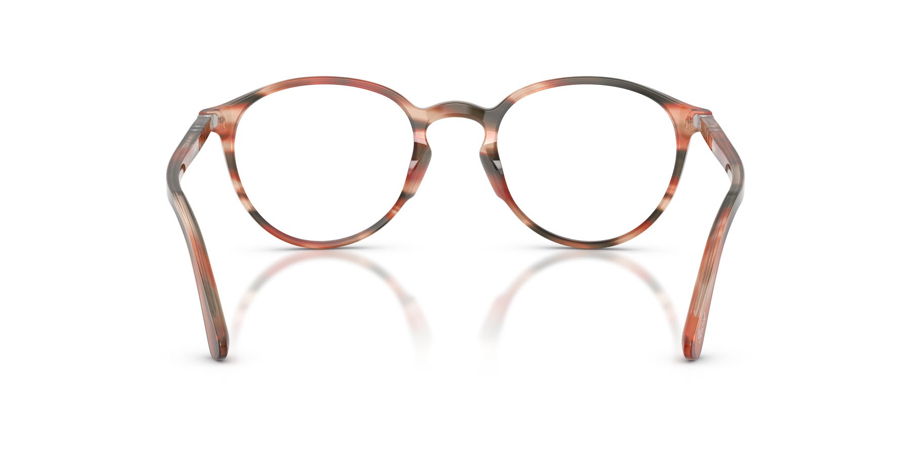 Eyeglasses Persol PO 3218V (1233) color striped red & green shape pantos lenses lente demo
