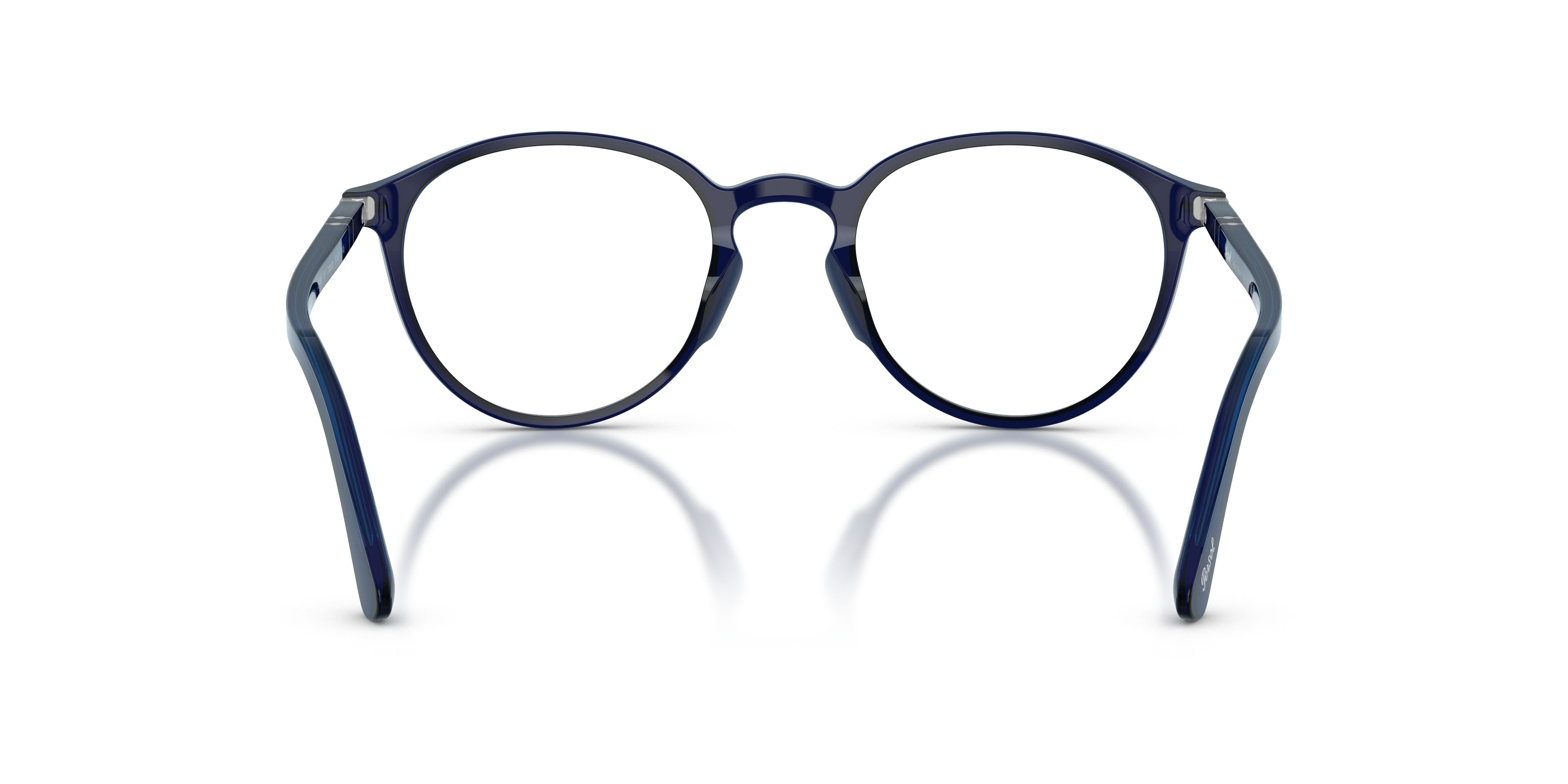 Eyeglasses Persol PO 3218V (181) color cobalto shape pantos lenses lente demo
