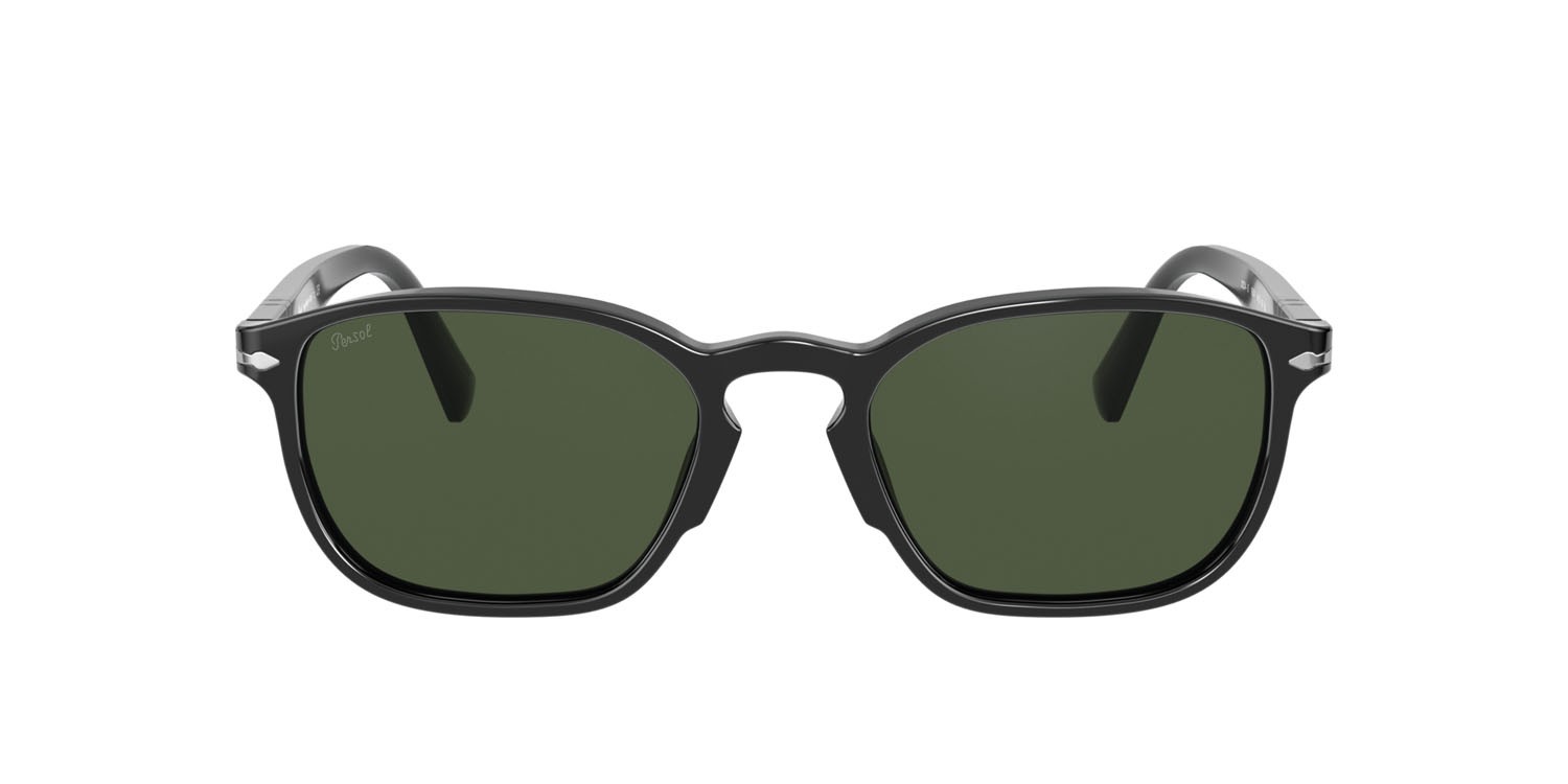 Sonnenbrillen Persol PO 3234S (95/31) farbe nero form rechteckig gläser verde