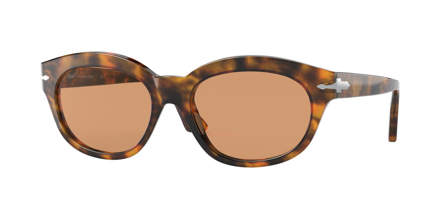Sonnenbrillen Persol PO 3250S (108/53) farbe caffe form rechteckig gläser marrone