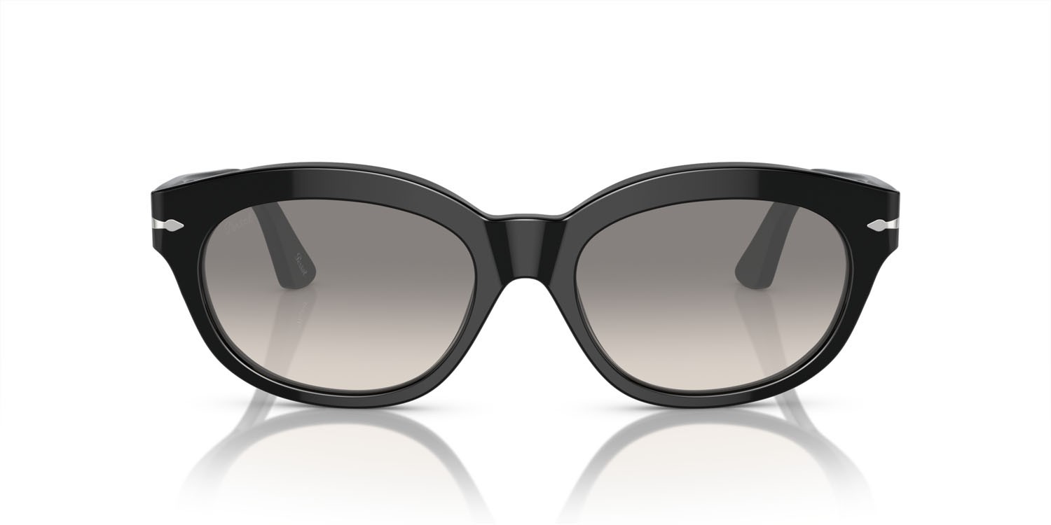 Sonnenbrillen Persol PO 3250S (95/32) farbe nero form rechteckig gläser sfumato grigio