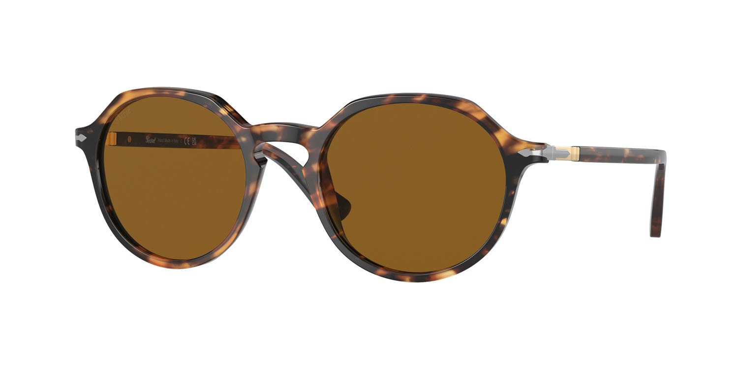 Sonnenbrillen Persol PO 3255S (108133) farbe tartarugato marrone form pantos gläser marrone