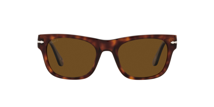 Sonnenbrillen Persol PO 3269S (24/57) farbe havana form rechteckig gläser polar brown