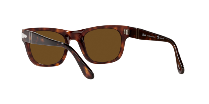 Sonnenbrillen Persol PO 3269S (24/57) farbe havana form rechteckig gläser polar brown