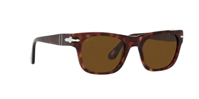 Sonnenbrillen Persol PO 3269S (24/57) farbe havana form rechteckig gläser polar brown