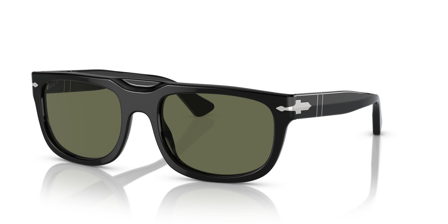 Sonnenbrillen Persol PO 3271S (95/58) farbe nero form rechteckig gläser polar verde