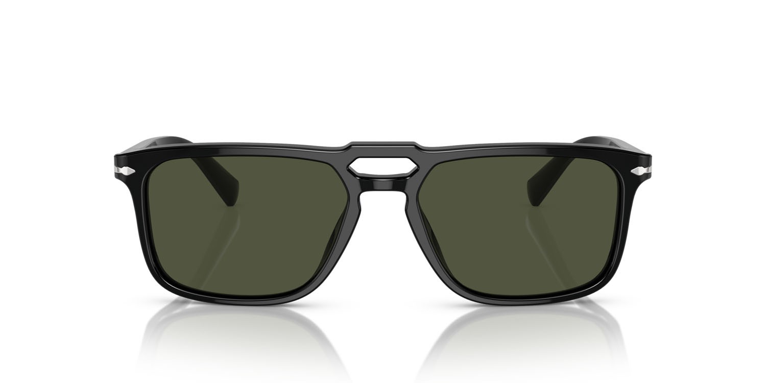 Sonnenbrillen Persol PO 3273S (95/31) farbe nero form rechteckig gläser verde
