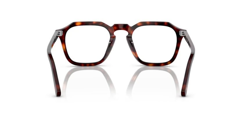 Eyeglasses Persol PO 3292V (24) color havana shape square lenses demo lens