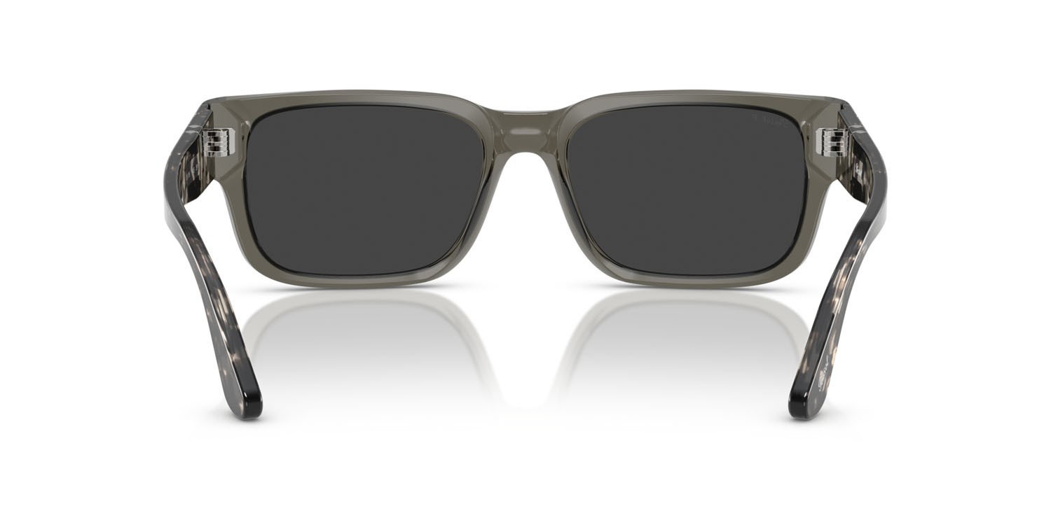 Sunglasses Persol PO 3315S (121948) color fumo shape rectangle lenses polar nera