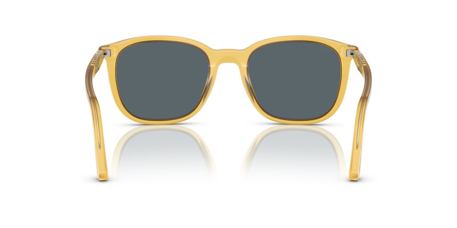 Sunglasses Persol PO 3355S (204/R5) color miele shape square lenses blu